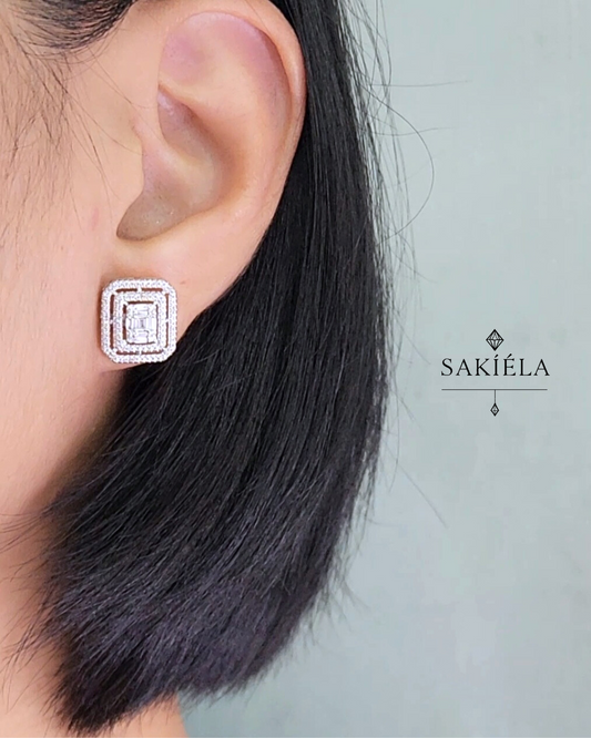 Diamond Earrings - 0.70cts