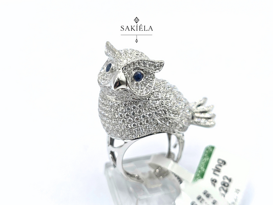 Owl Ring - 6.13cts