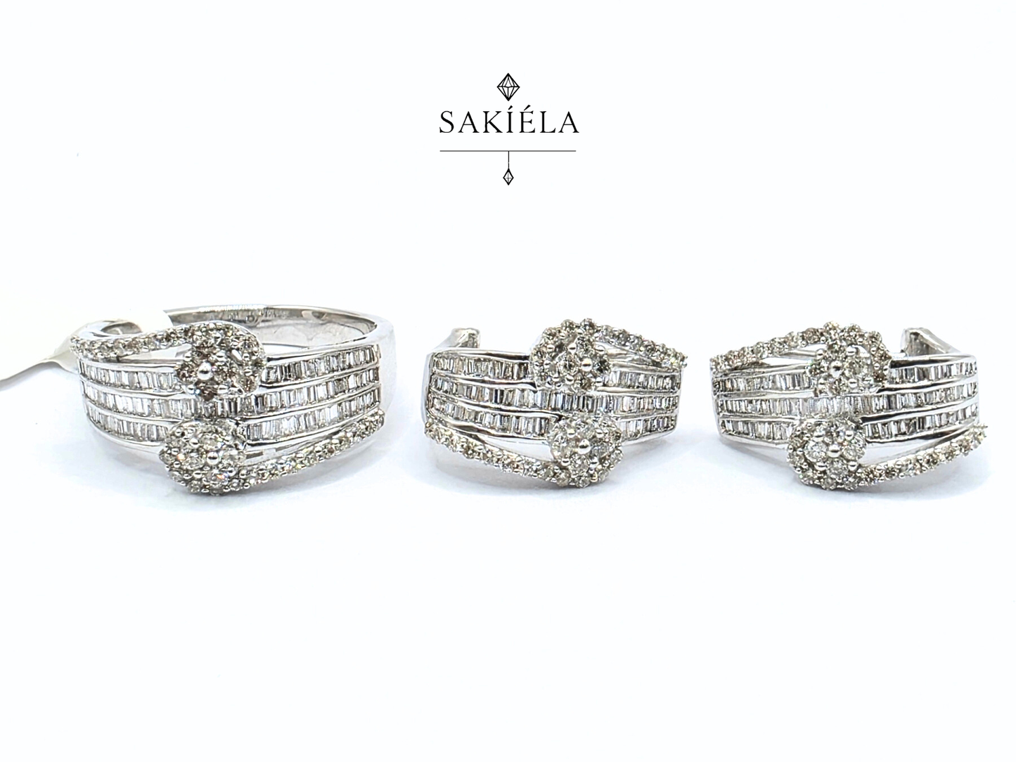 Diamond Ring & Earrings Set 23