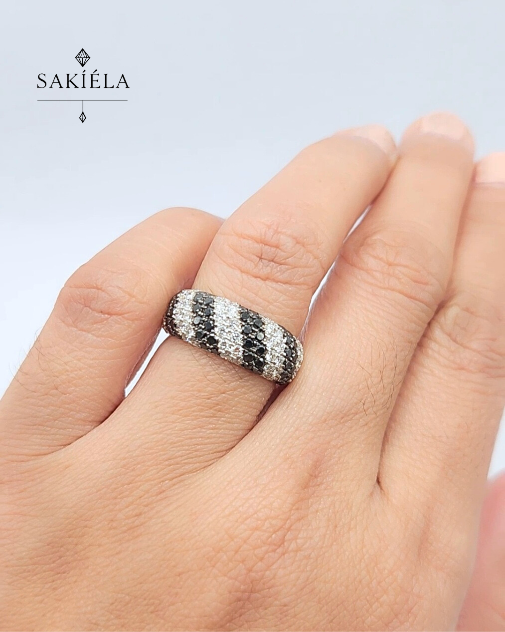 Black Diamond Ring - 0.68cts