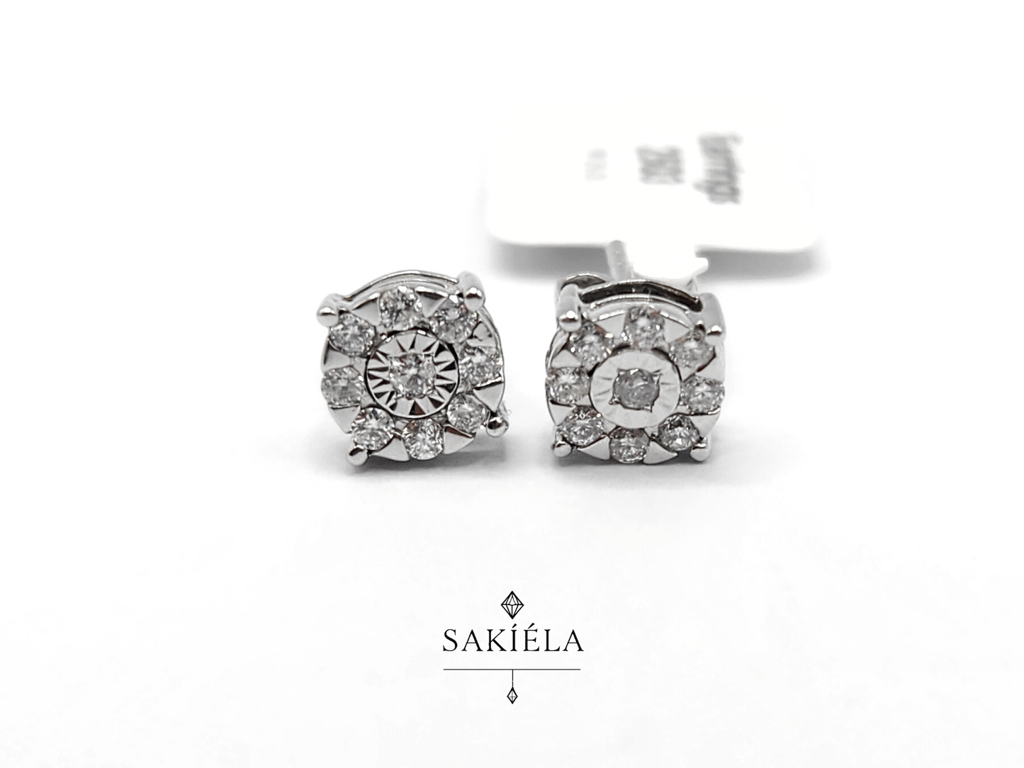 Stud Earrings - 0.54cts