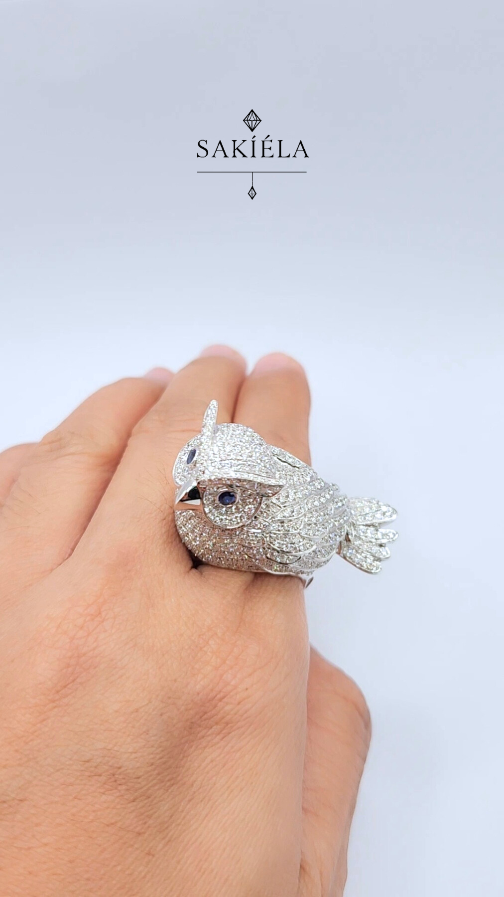 Owl Ring - 6.13cts