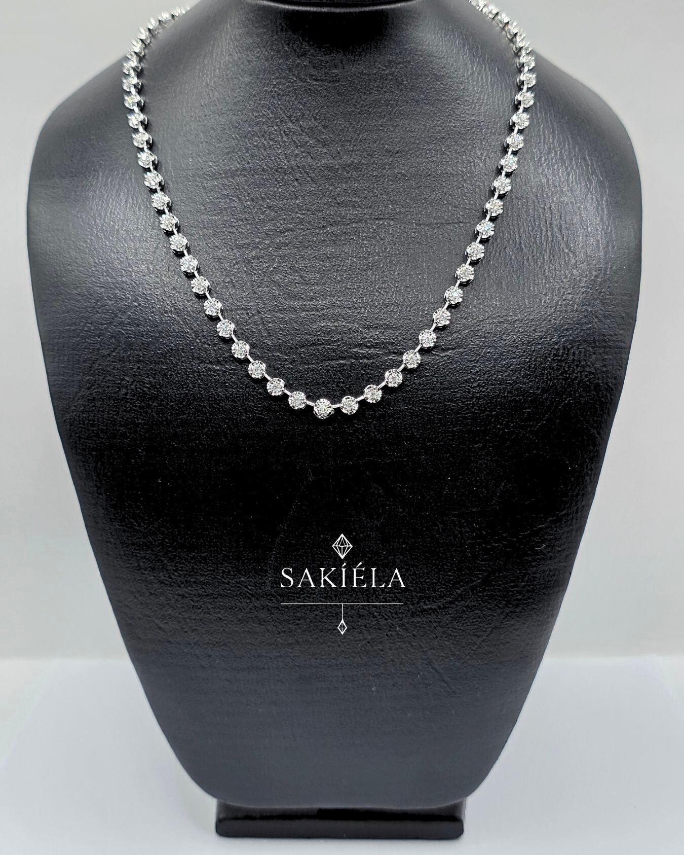 Tennis Necklace - 1.521cts