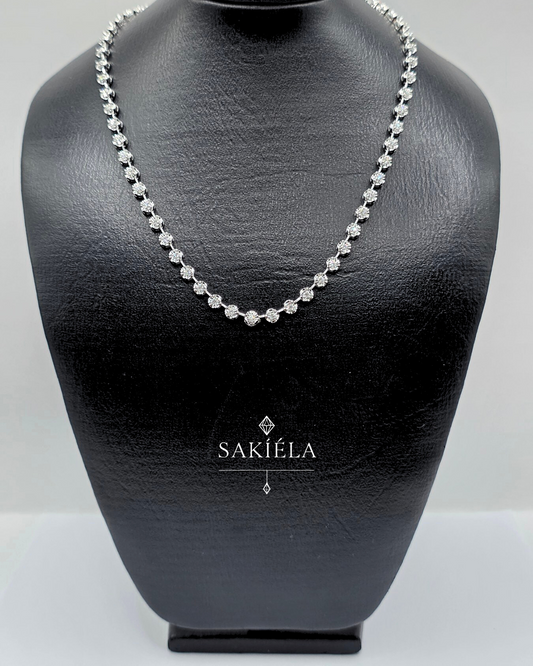 Tennis Necklace - 1.521cts