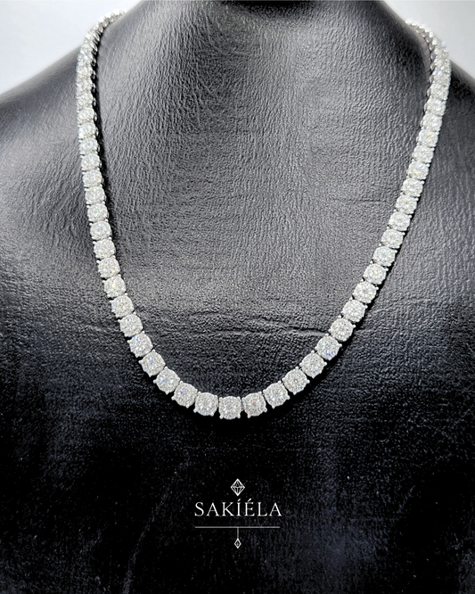 Tennis Necklace - 4.535cts
