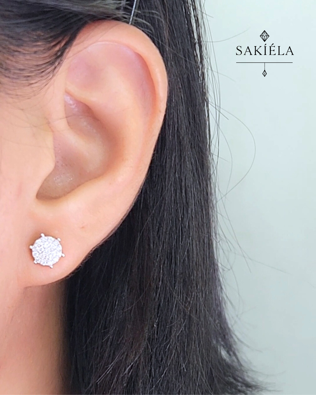 Stud Earrings - 0.35cts