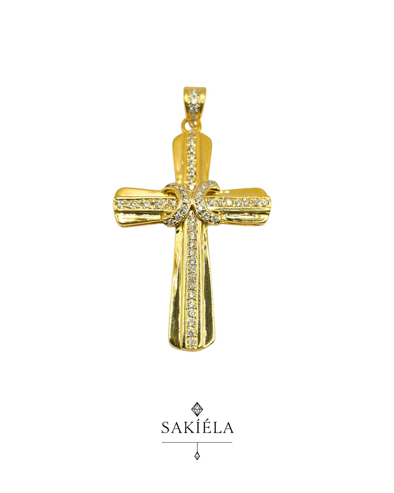 Cross Pendant - 0.80cts