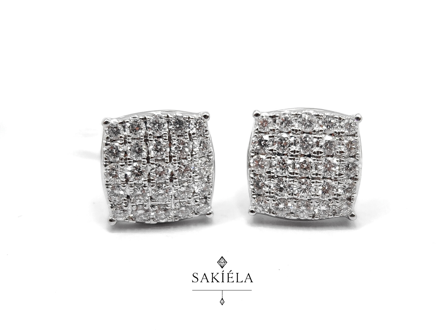 Stud Earrings - 1cts
