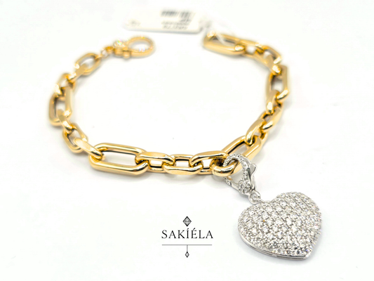 Love in Chain Bracelet