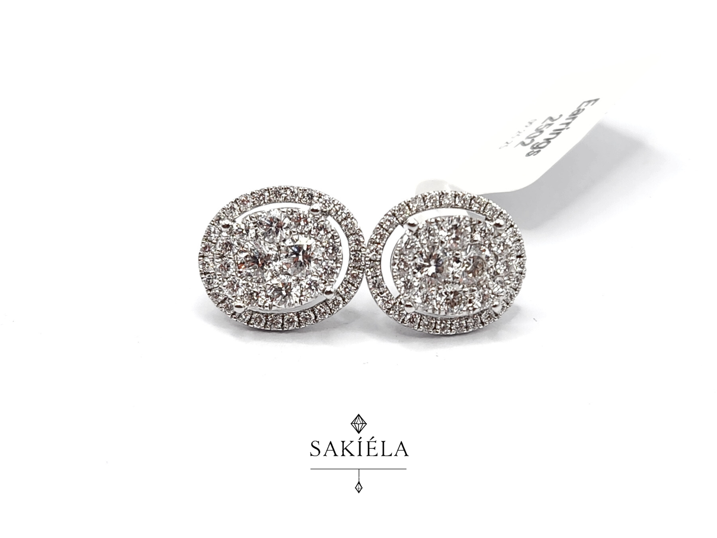 2-Way Diamond Earrings - 2cts