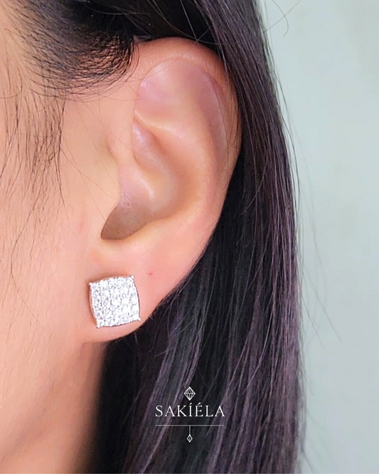 Stud Earrings - 1cts