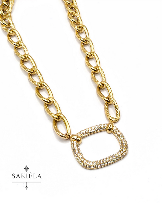 Diamond Pendant Necklace - 1.366cts