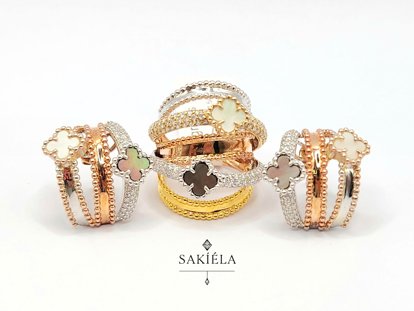 Clover Motif Ring - 1.50cts