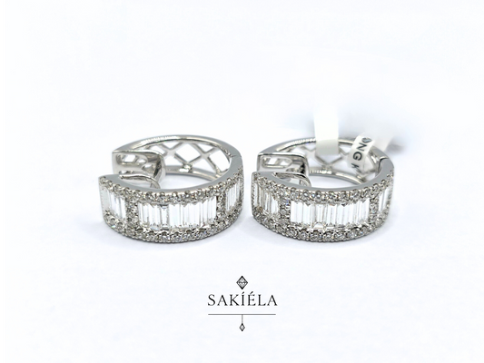 Hoop Earrings - 1.92cts