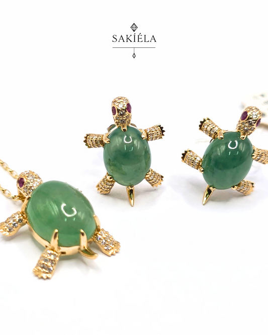 Turtle Jade Set