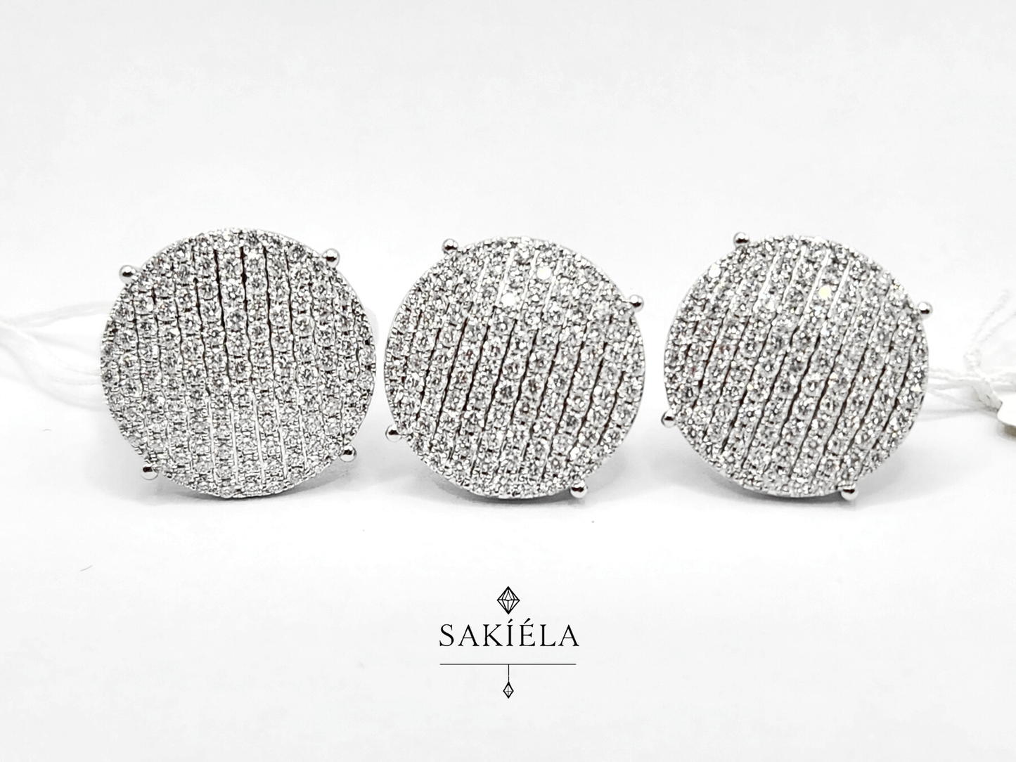 Diamond Ring & Earrings Set 90