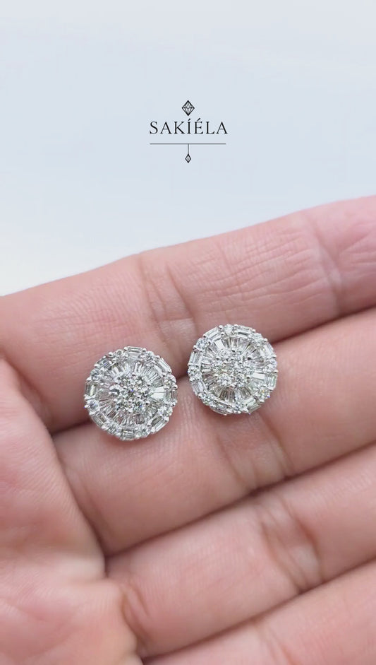 Diamond Earrings - 1.30cts