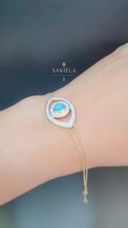 Evil Eye Bracelet - 0.58cts
